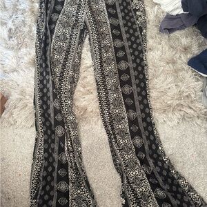 Papaya Black and Gray Patterned Fabric